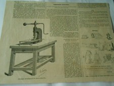 1857 engraving mechanical d'occasion  Expédié en Belgium