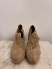 Stivaletti beige scamosciati usato  Roma