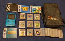 Gameboy color teal d'occasion  Expédié en Belgium