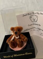 Miniature bears tiny for sale  DERBY
