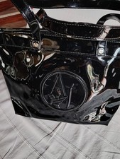 Borsa vernice nera usato  Torino