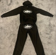 Black corteiz tracksuit for sale  WELWYN