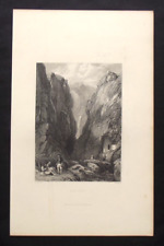 Antique print delphi for sale  HAYLING ISLAND