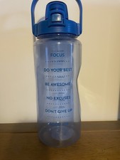 Blue litre water for sale  WATFORD
