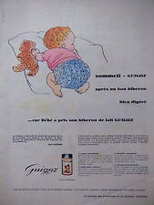Publicité sommeil guigoz d'occasion  Compiègne