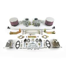 Usado, VW Tipo 1 refrigerado a ar genuíno Weber 34 ICT kit duplo carb com ligação de barra sextavada comprar usado  Enviando para Brazil