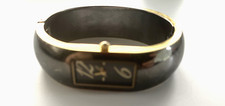Vintage Studio Bezel Watch STD1732 - Estilo pulseira preta e dourada comprar usado  Enviando para Brazil