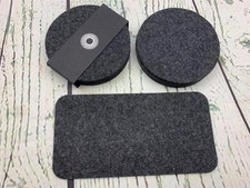 Juego de 9 Posavasos para Bebidas Posavasos de Fieltro Absorbente con Doble Soporte segunda mano  Embacar hacia Mexico