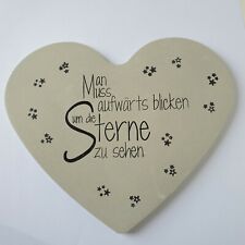 Beton deko herz gebraucht kaufen  Uder