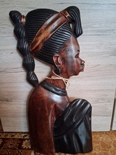 Wanddeko afrikanerin tropenhol gebraucht kaufen  Eberswalde