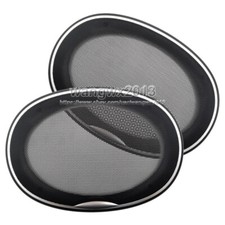 2PÇS 6x9 polegadas tampa de grade de alto-falante 6"x9" alto-falante rede de proteção de malha de metal #7 comprar usado  Enviando para Brazil