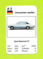 Carte opel diplomat d'occasion  Nancy-