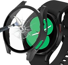 Hülle für Samsung Galaxy Watch 4 40mm / 44mm Schutzglas Case Display Panzerfolie comprar usado  Enviando para Brazil
