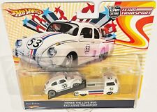 Usado, Herbie The Love Bug Custom Hot Wheels Team Transport c/RR - VW Bug comprar usado  Enviando para Brazil