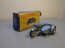 MATCHBOX LESNEY Nº 4C VINTAGE TRIUMPH MOTOCICLETA E SIDECAR MUITO BOM ESTADO NA CAIXA comprar usado  Enviando para Brazil