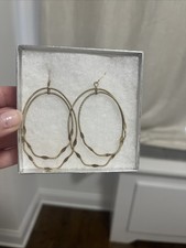 Gold dangle earrings for sale  Locust Valley