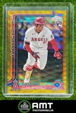 2025 Topps Chrome #63 Gustavo Campero refrator de onda dourada 47/50 controle remoto comprar usado  Enviando para Brazil