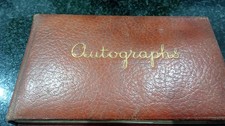 Autograph book seems for sale Autograph book seems for sale  THORNTON-CLEVELEYS