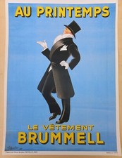 Affiche printemps vêtement d'occasion  Le Val