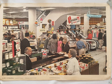 Vintage schulwandbild warenhau gebraucht kaufen Vintage schulwandbild warenhau gebraucht kaufen  Lehre