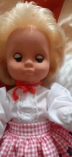 Puppe mädchen 34cm gebraucht kaufen  Scherstetten