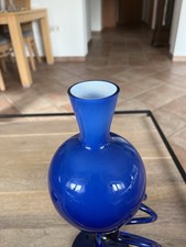 Skulpturale glasvase kobaltbla gebraucht kaufen  Anröchte