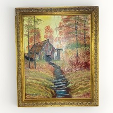 Signed landscape oil for sale  Sedalia