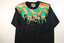 Se Feminina Casual Wear Preto Verde botas de cowboy Camisa Manga Longa Tamanho Único EUC, usado comprar usado  Enviando para Brazil