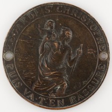 Médaille plaque protection d'occasion  Bihorel