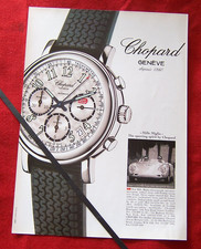 RELÓGIO CRONÓGRAFO CHOPARD MILLE MIGLIA 1999 ORIGINAL VINTAGE ANÚNCIO DE IMPRENSA comprar usado RELÓGIO CRONÓGRAFO CHOPARD MILLE MIGLIA 1999 ORIGINAL VINTAGE ANÚNCIO DE IMPRENSA comprar usado  Enviando para Brazil