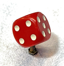 Dados grandes perfurados e roscados para botão de mudança de marchas, modelo A, antigo V-8 Ford, outros comprar usado Dados grandes perfurados e roscados para botão de mudança de marchas, modelo A, antigo V-8 Ford, outros comprar usado  Enviando para Brazil