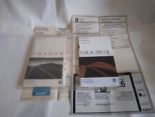 Dodge shadow owners for sale  HIGH WYCOMBE