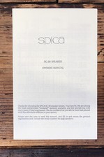 Spica speaker owner for sale  Portland