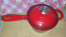 Casserole fonte émaillée d'occasion  Saint-Vallier