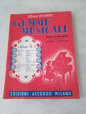 Gemme musicali spartito usato  Crespellano