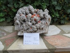 Mineralien realgar quarz gebraucht kaufen  Gera