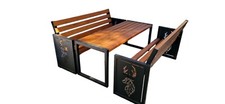 Terrasse set massivholz gebraucht kaufen  Schweitenkirchen
