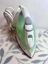 Usado, BLACK+DECKER Ferro a Vapor Branco Auto Limpeza Antiderrapante Soleplate Deslizante Suave comprar usado  Enviando para Brazil
