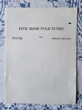 Five Irish Folk Tunes por Howard Ferguson Ed. Partituras para viola Watson Forbes comprar usado  Enviando para Brazil