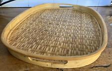 Rattan bamboo woven for sale  GUILDFORD