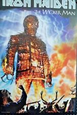 Iron Maiden-The Wicker Man. pôster Vintage 2000. 23x33" comprar usado  Enviando para Brazil