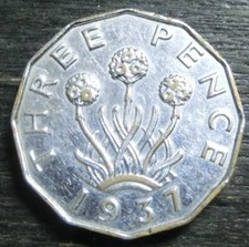 Großbritannien pence 1937 gebraucht kaufen  Schwarzenfeld