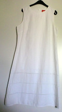Cyrillus weißes leinenkleid gebraucht kaufen  Berlin