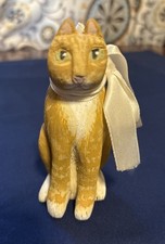 Vintage wooden cat for sale  Saint Paris