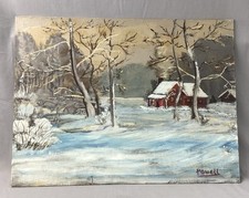 Vintage oil painting for sale  New Hampton
