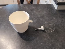 Sahnebecher sahnebesen braun gebraucht kaufen  Lautertal