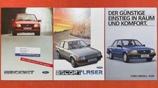 ➽ FORD ESCORT GL Ghia XR 3i Laser | ORION L | DE/IT prospekt brochure | 1983-84! comprar usado  Enviando para Brazil