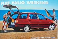Pôster original Fiat Palio Weekend on the Beack 1996 99cm x 70cm comprar usado  Enviando para Brazil