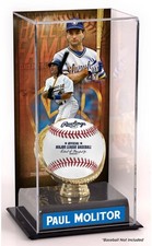 Vitrine sublimada Paul Molitor Milwaukee Brewers Hall of Fame com imagem, usado comprar usado  Enviando para Brazil