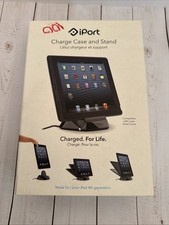Capa e suporte de carga iPort preta - iPad 4ª geração nova caixa aberta CARIDADE comprar usado  Enviando para Brazil